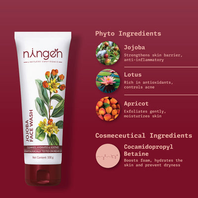 Ningen Jojoba Face Wash
