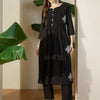 Dhiyona IE Embroidered V-Neck Pure Cotton Tunic With Trouser