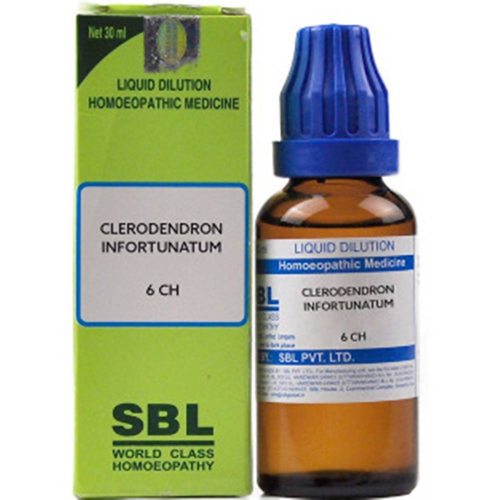 SBL Homeopathy Clerodendron Infortunatum Dilution
