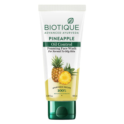 Biotique Bio Pineapple Oil Control Foaming Face Wash