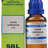 SBL Homeopathy Acidum Carbonicum Dilution