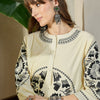 Dhiyona IE Embroidered Pure Cotton Tunic With Trouser