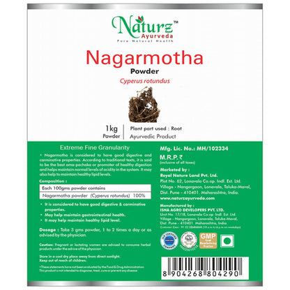 Naturz Ayurveda Nagarmotha Powder