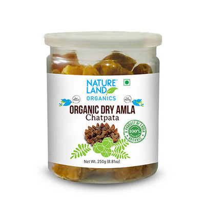 Nature Land Organics Dry Amla Candy Chatpata