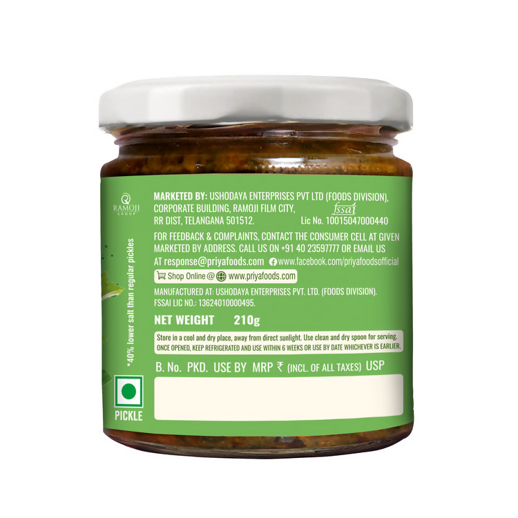 Priya Low Salt Gongura Pickle
