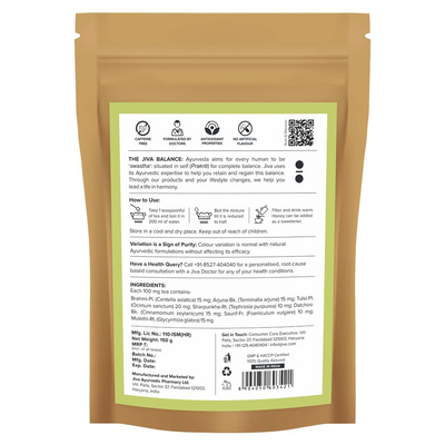 Ayurvedic Tea For Healthy Heart, Brain, and Liver, Caffeine-Free