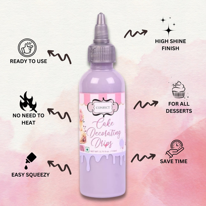 Confect Luscious Lavender | Edible Drips