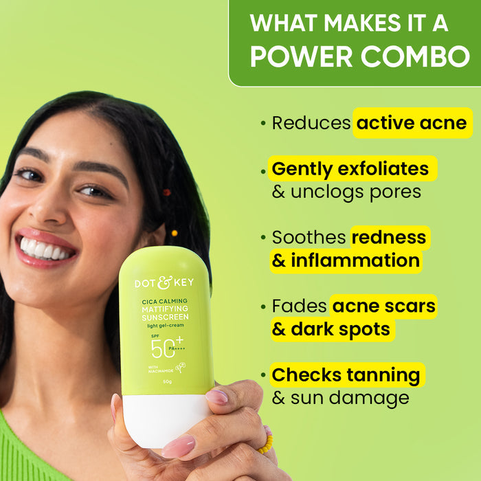 Dot & Key Acne No More Cica Power Duo