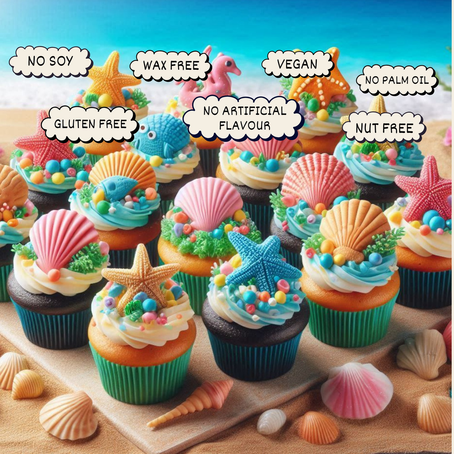 Confect Under the Sea Sprinkles for Decoration 01