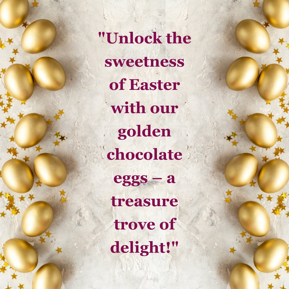 Confect Golden | Edible Chocolate Eggs Multipack