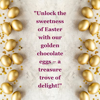 Confect Golden | Edible Chocolate Eggs Multipack