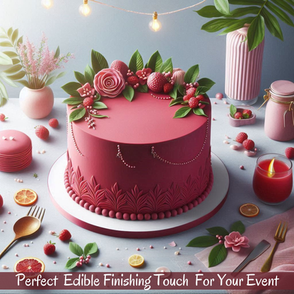Confect Burgundy Fondant | Edible Sugarpaste