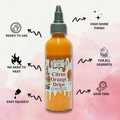 Confect Citrus Orange | Edible Drips
