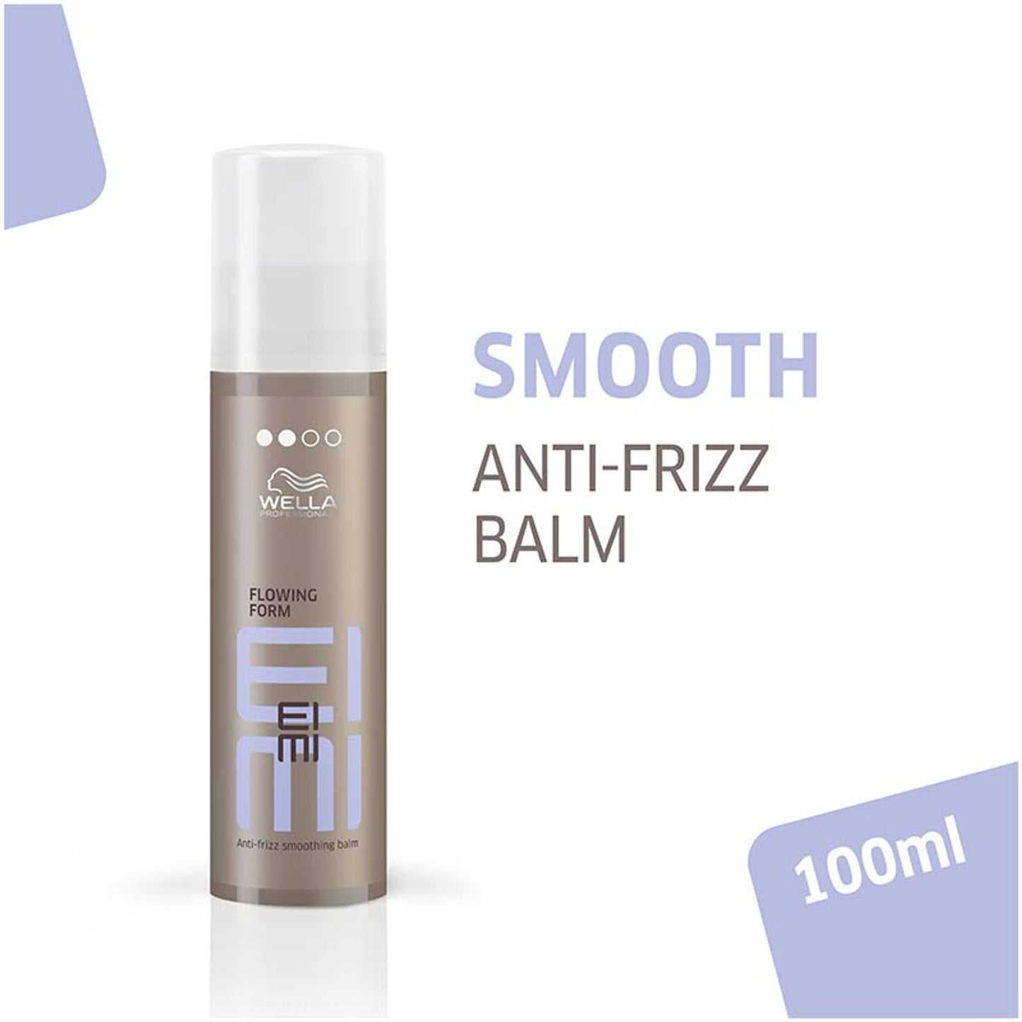Wella Professionals EIMI Flowing Form Anti-Frizz Smoothing Balm, Hydration & Heat Protection