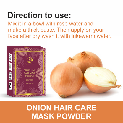 Nuerma Science Onion Powder For Hair Mask