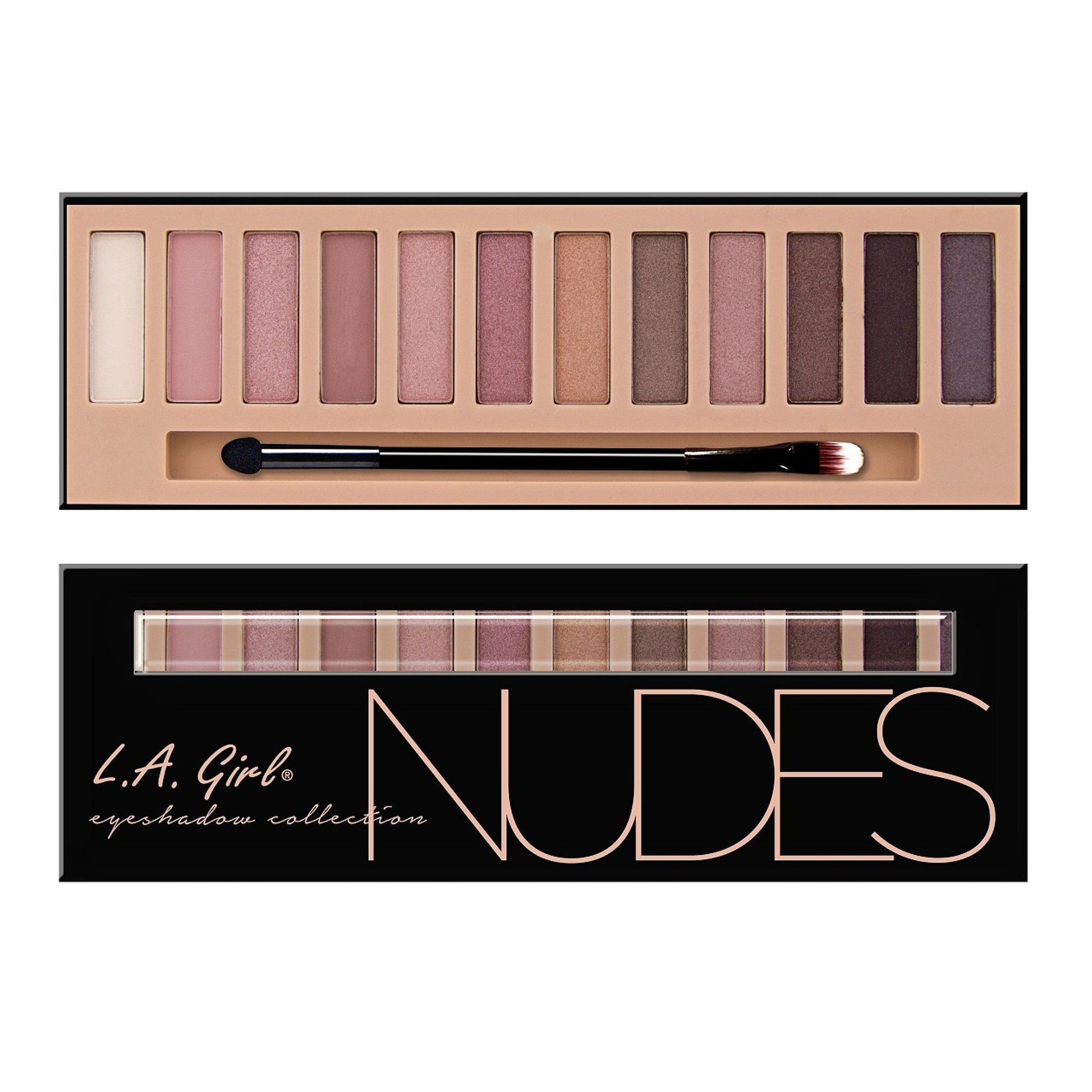 L.A. Girl Beauty Brick Eyeshadow Collection - Nudes