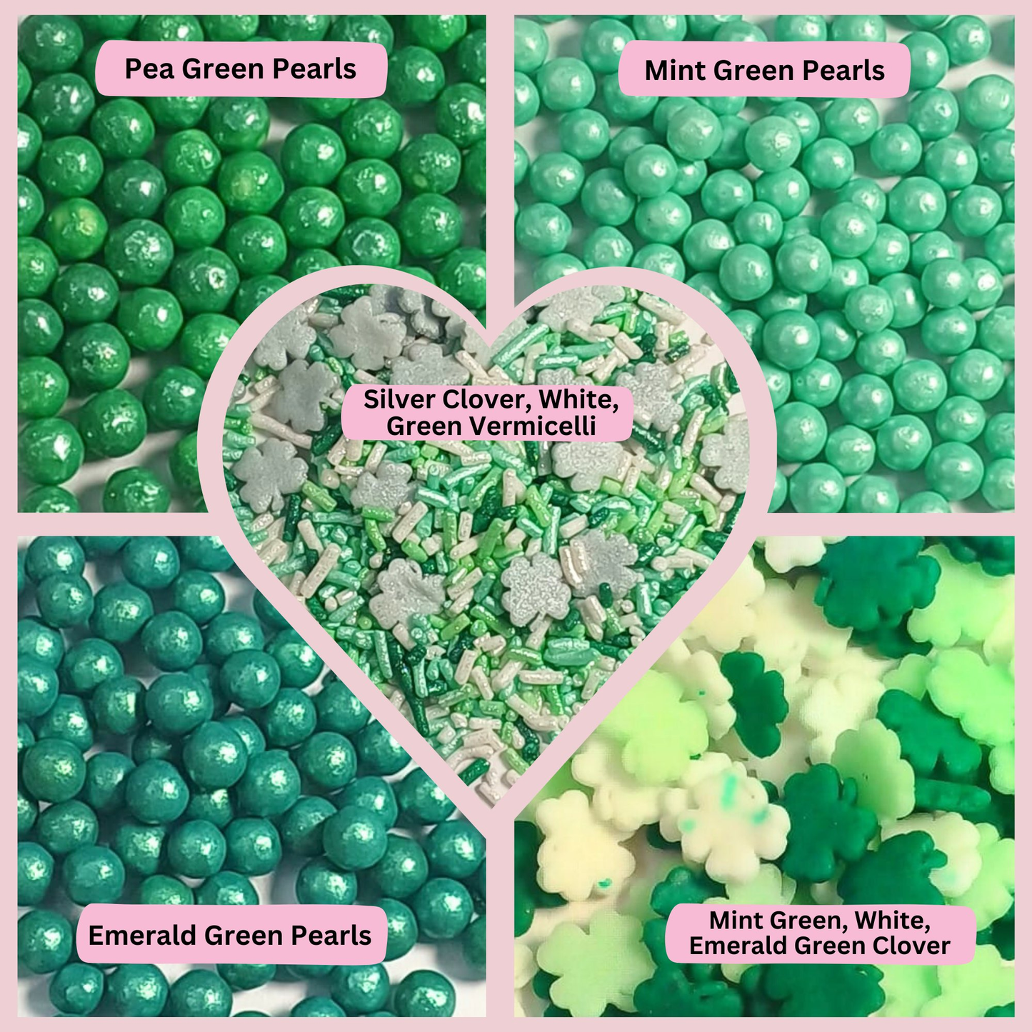 Confect St. Patrick's Sprinkles Multipack 7