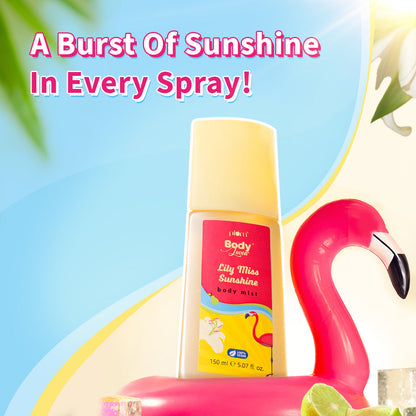 Plum Goodness Lily Miss Sunshine Body Mist by BodyLovin'