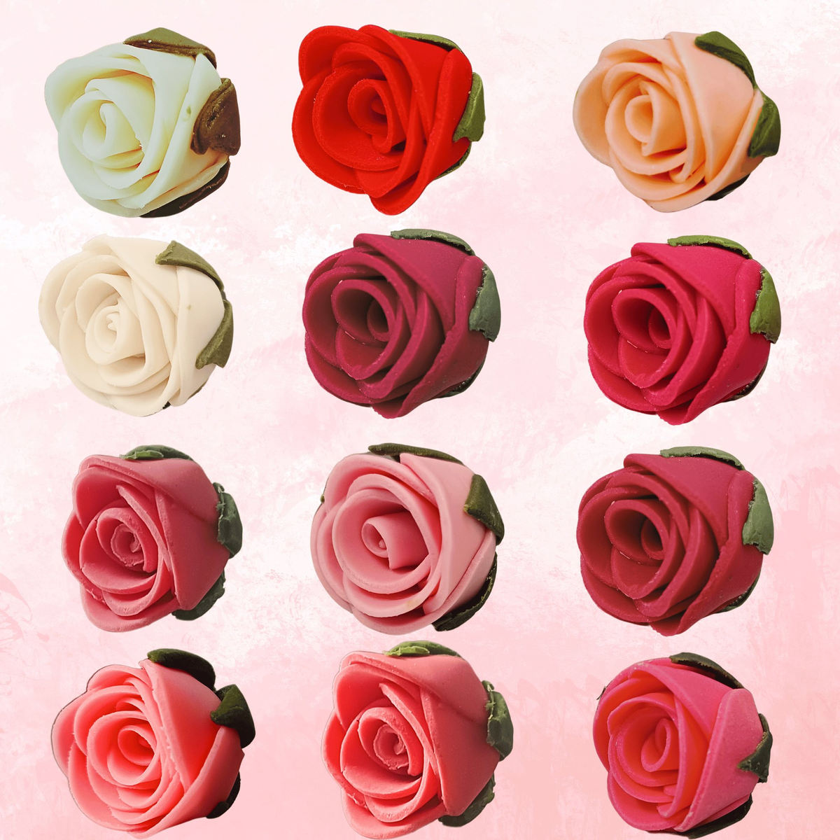 Confect Ombre- 5 | Edible Sugar Roses Topper