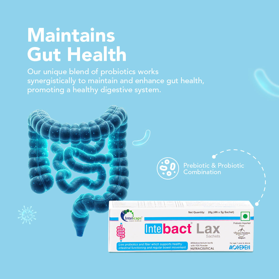 Dr Morpen Intebact Probiotic Laxative – Best Solution For Constipation Relief