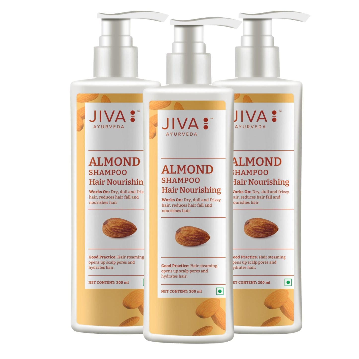 Jiva Ayurveda Almond Shampoo - Herbal Haircare