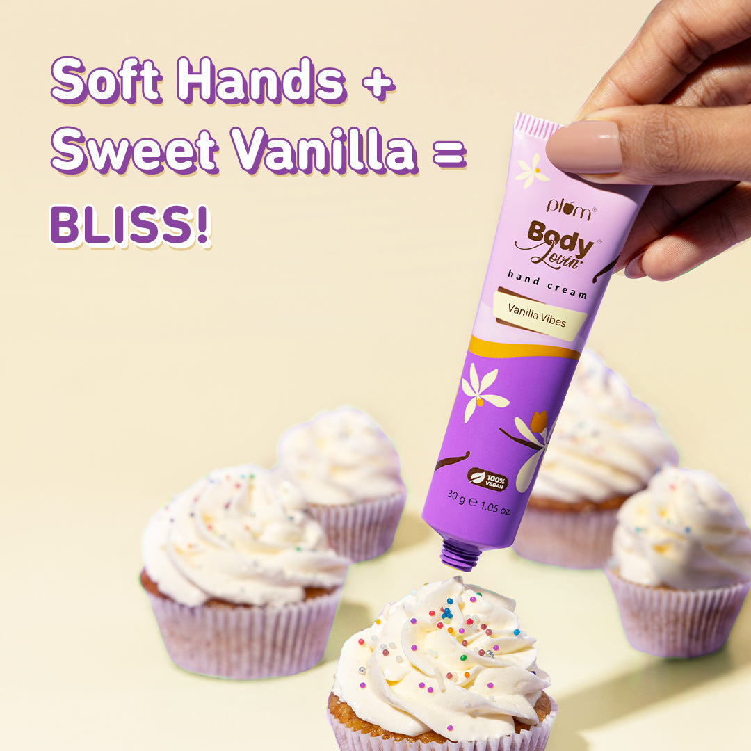 Plum Goodness Vanilla Vibes Hand Cream by Plum Body Lovin' - 30 g