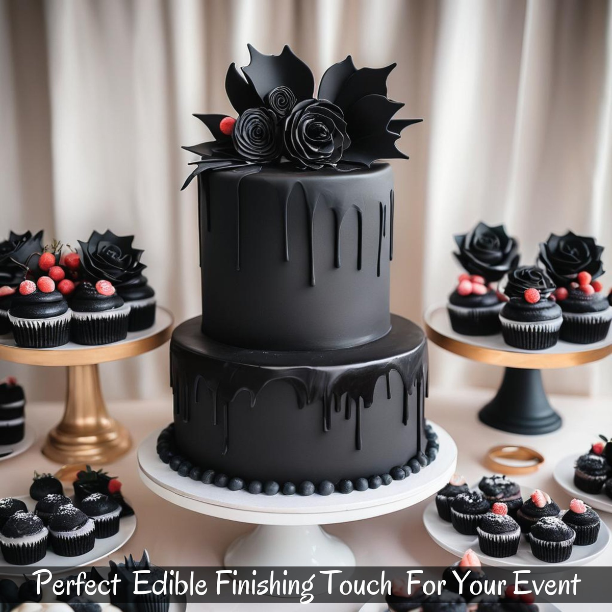 Confect Black Fondant | Edible Sugarpaste