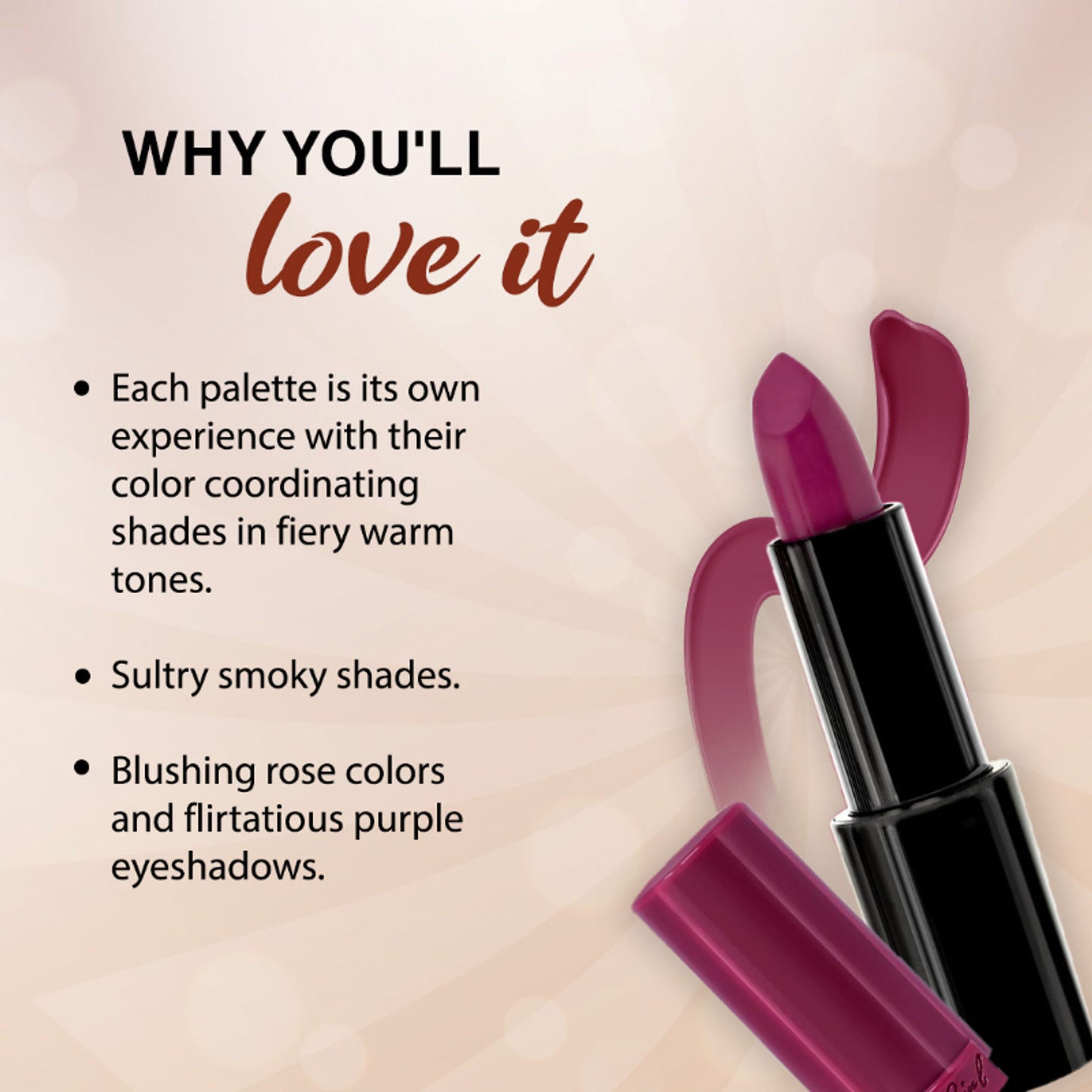 L.A. Girl Pretty & Plump Lipstick - Surge
