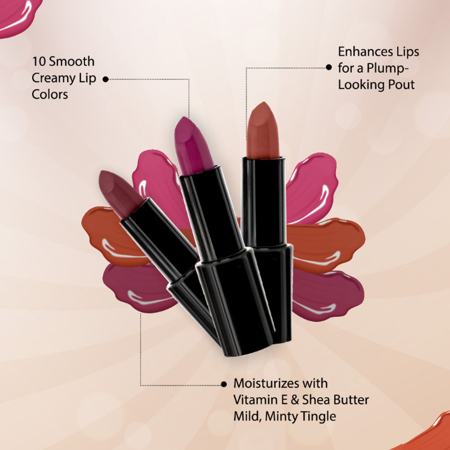 L.A. Girl Pretty & Plump Lipstick - Surge