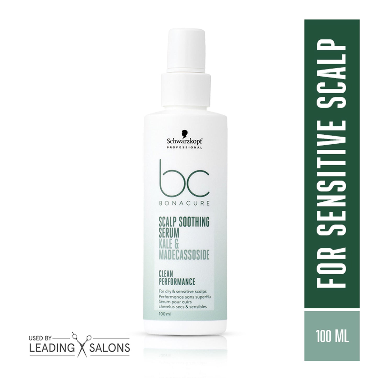 Schwarzkopf Professional Bonacure Scalp Soothing Serum|Dry, Sensitive Scalp|Kale, Madecassoside