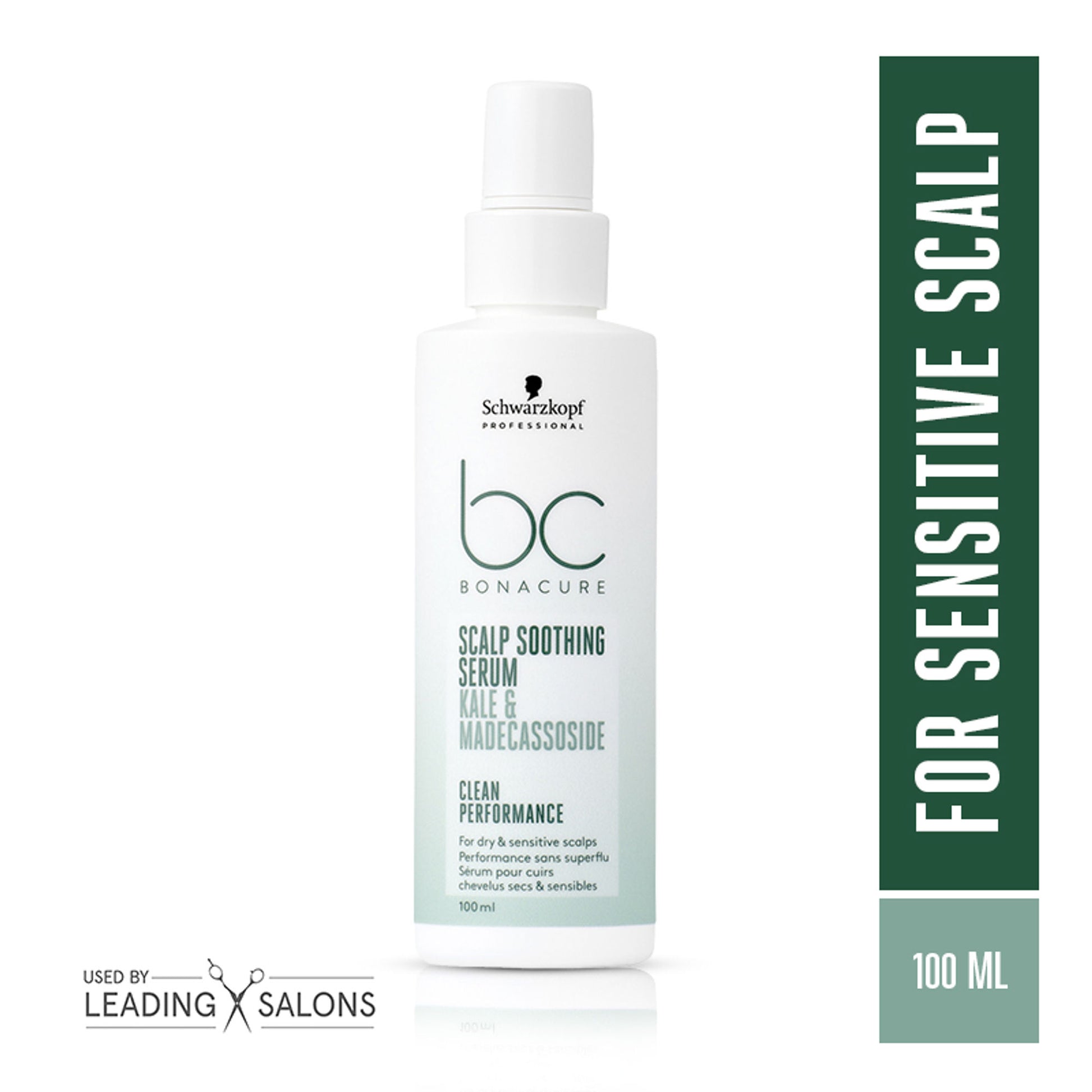 Schwarzkopf Professional Bonacure Scalp Soothing Serum|Dry, Sensitive Scalp|Kale, Madecassoside