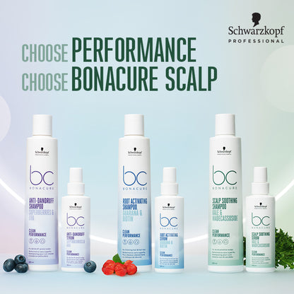 Schwarzkopf Professional Bonacure Scalp Soothing Serum|Dry, Sensitive Scalp|Kale, Madecassoside