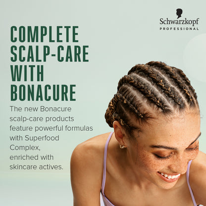 Schwarzkopf Professional Bonacure Scalp Soothing Shampoo|Dry & Sensitive Scalp|Kale & Madecassoside