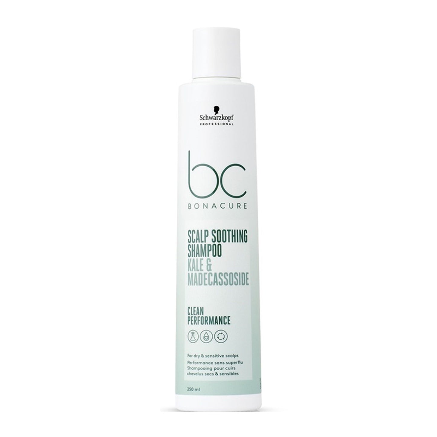 Schwarzkopf Professional Bonacure Scalp Soothing Shampoo|Dry & Sensitive Scalp|Kale & Madecassoside