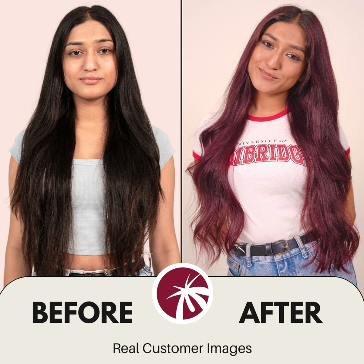 Paradyes Glossy Hair Tint Semi-Permanent Creme Hair Color - Ruby Rush