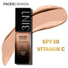 Faces Canada 3 In 1 All Day Hydra Matte Foundation - Caramel Natural 023