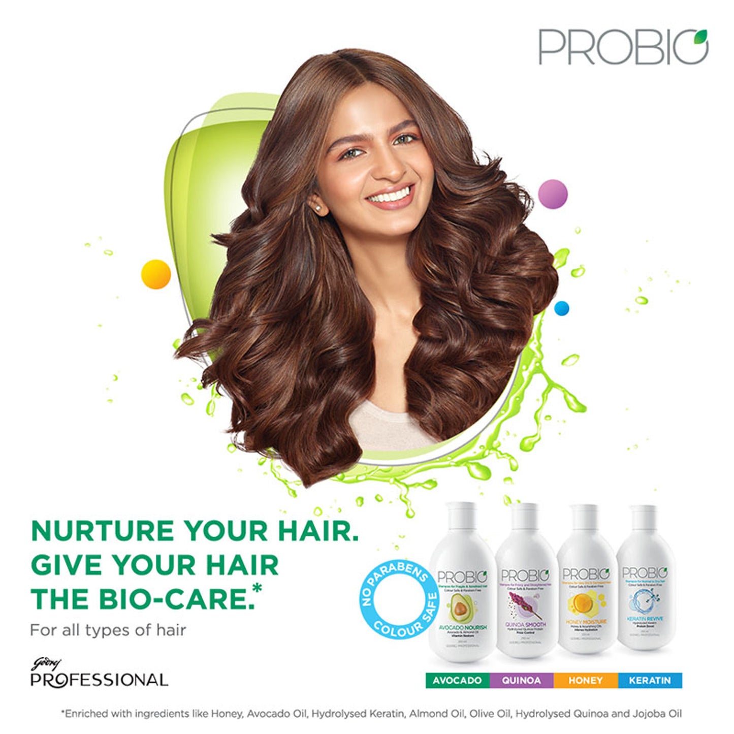 Godrej Professional Probio Honey Moisture Shampoo