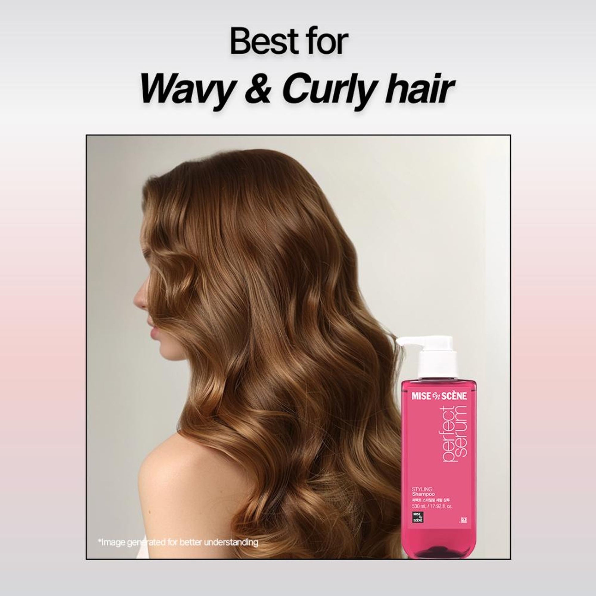 mise en scene Perfect Serum Styling Shampoo