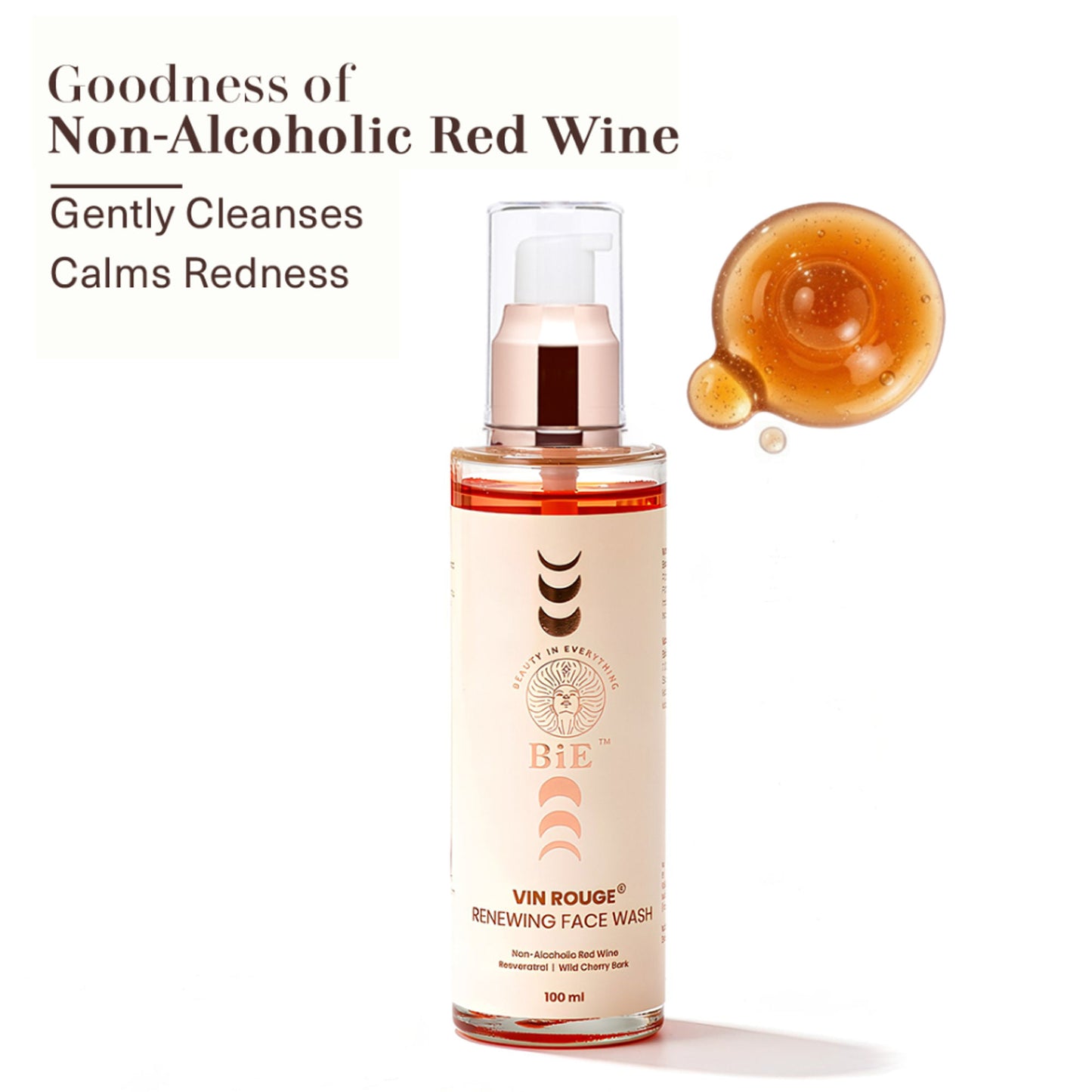 BiE Vin Rouge- Renewing Face Wash