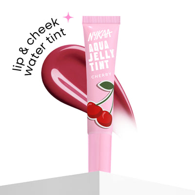 Nykaa Cosmetics Aqua Jelly Lip & Cheek Multi-use Water Tint - Cherry