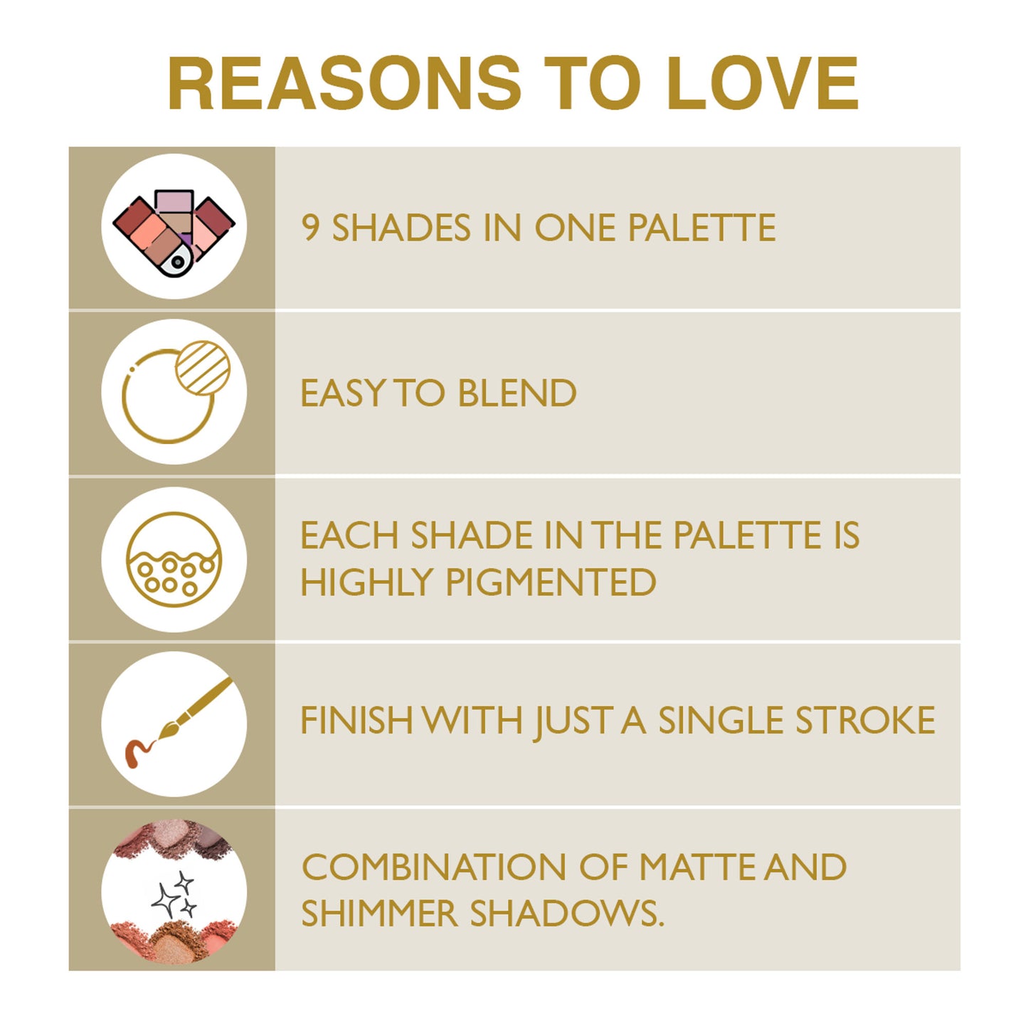 Insight Professional Eyeshadow Palette - Rose Gold