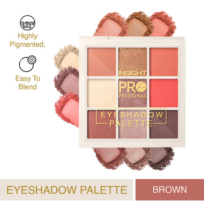 Insight Professional Eyeshadow Palette - Brown