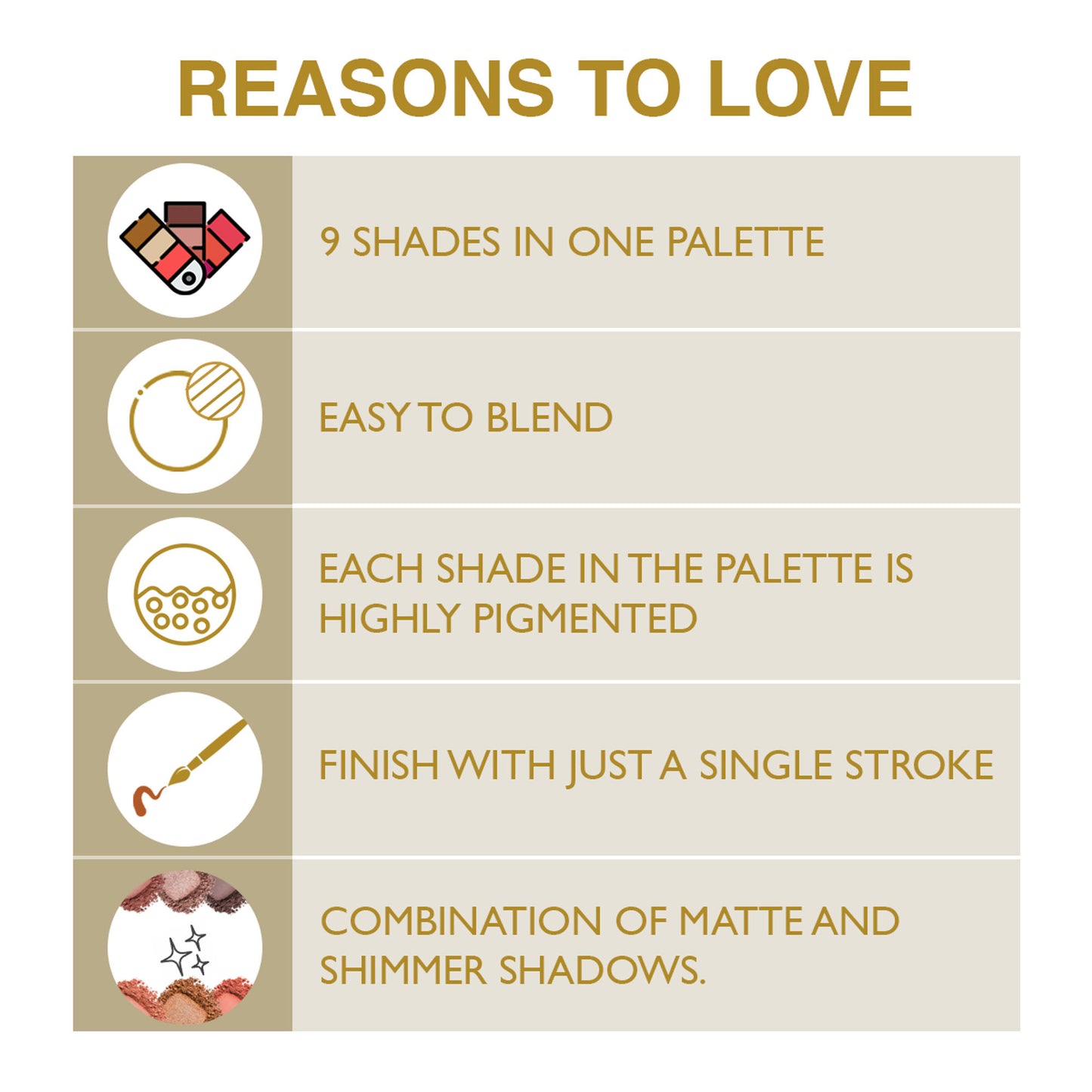 Insight Professional Eyeshadow Palette - Brown