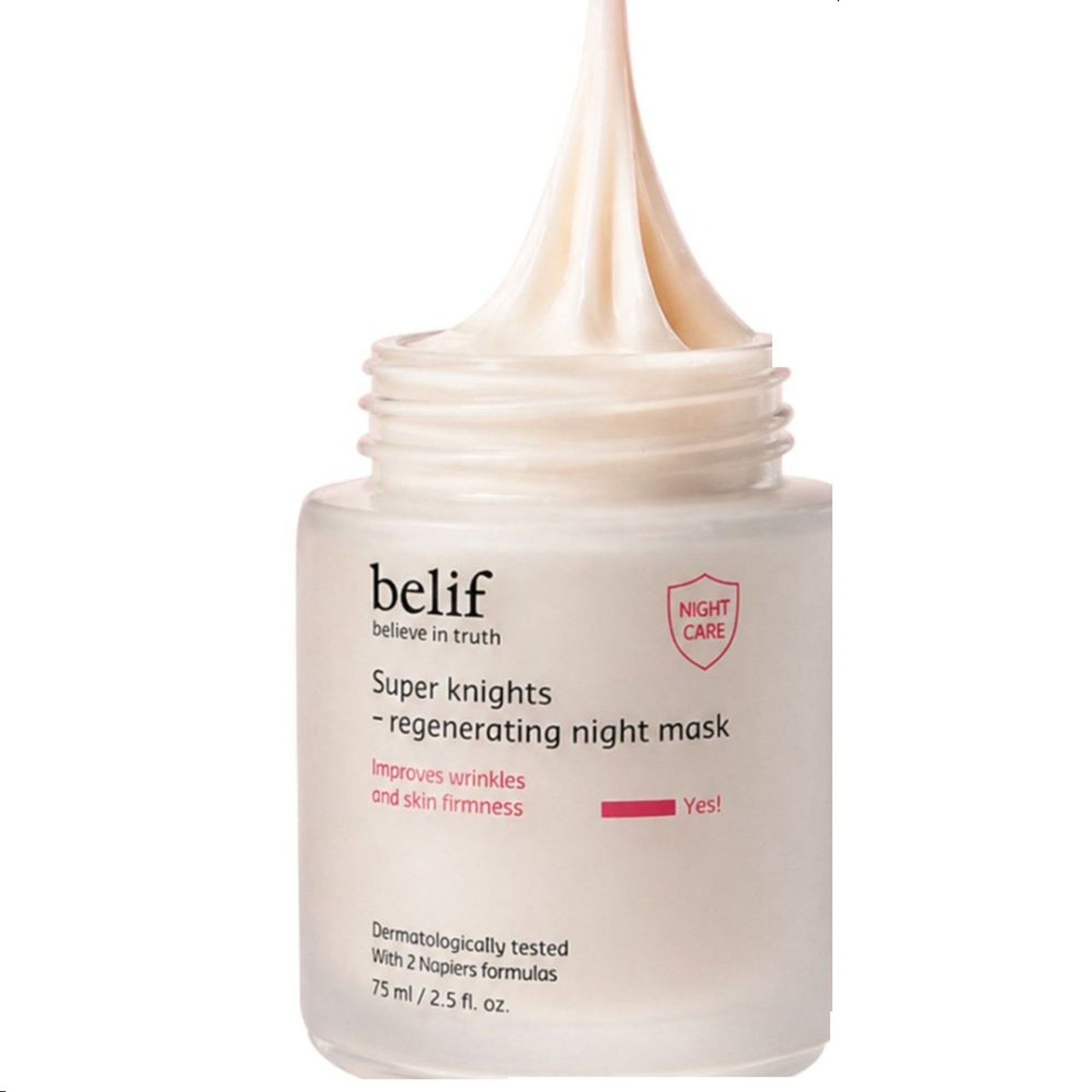 belif Super Knights Korean Regenerating Sleeping Mask-Vegan Night Cream for Anti Aging & Brightening
