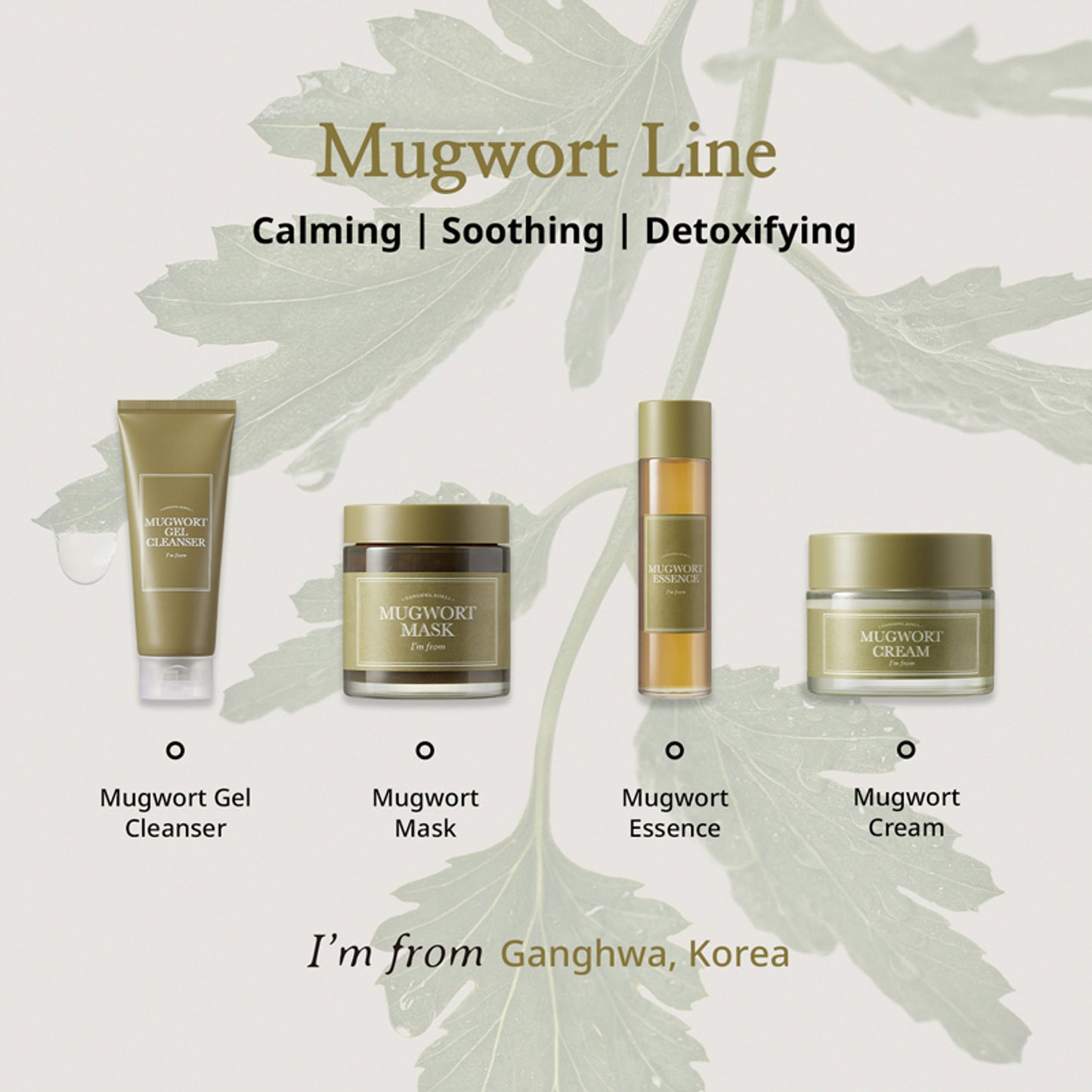 I'm From Mugwort Gel Cleanser