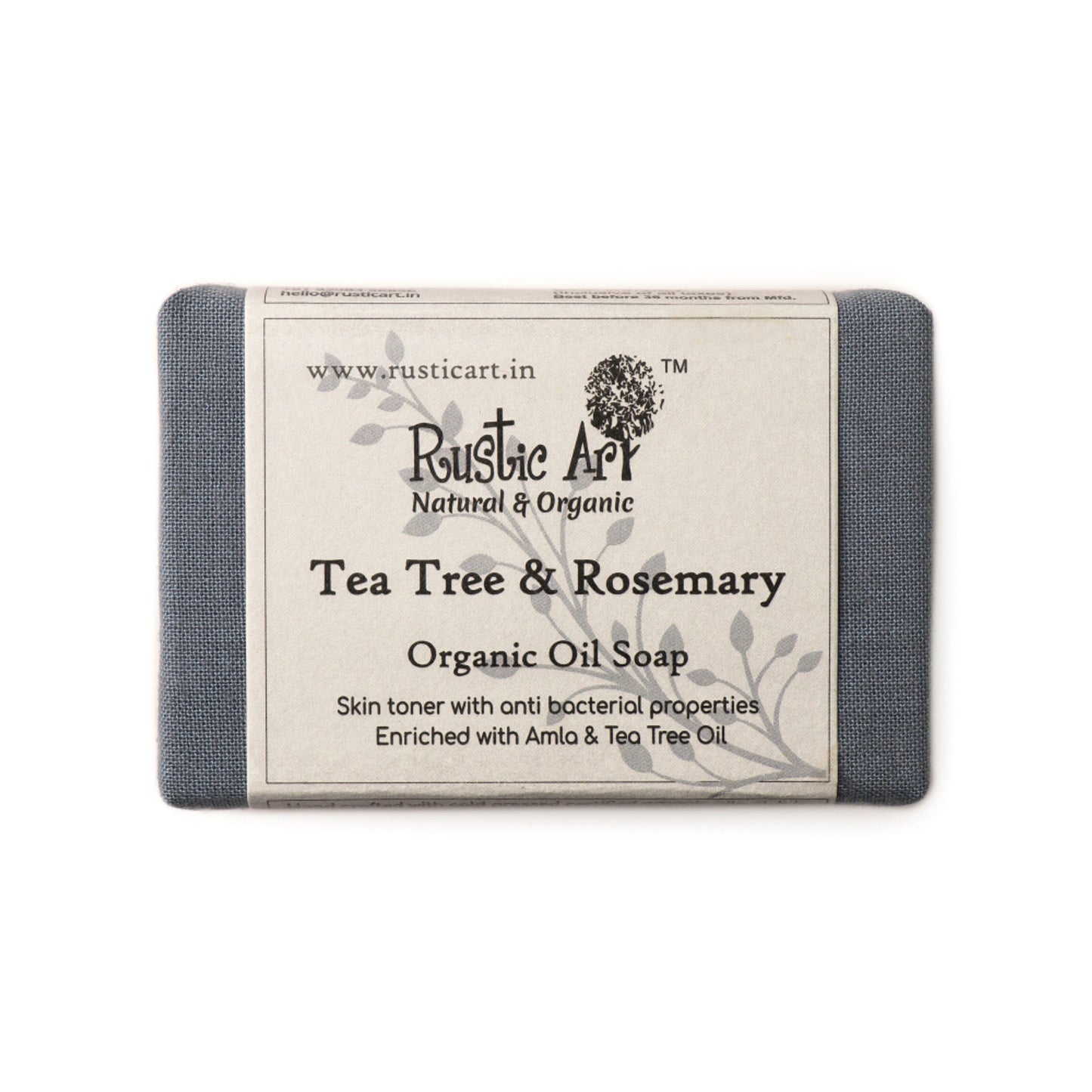 Rustic Art Organic Tree Rosemary Soap