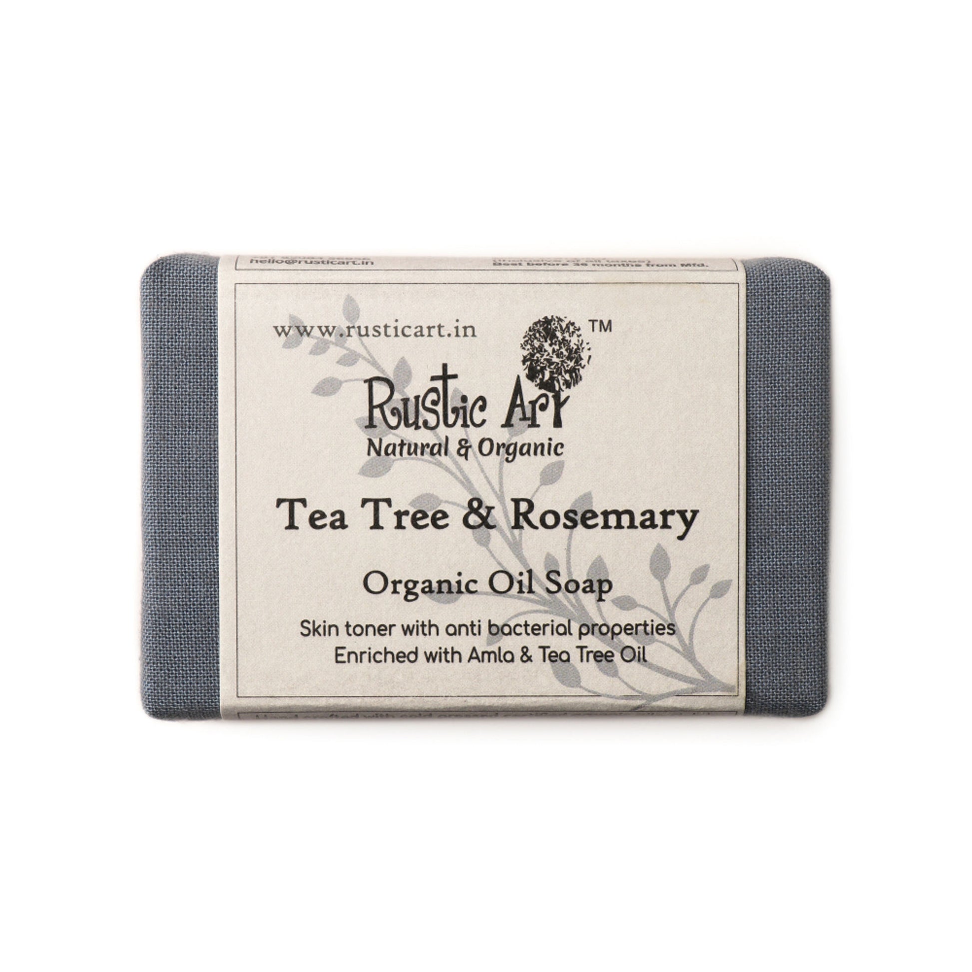 Rustic Art Organic Tree Rosemary Soap