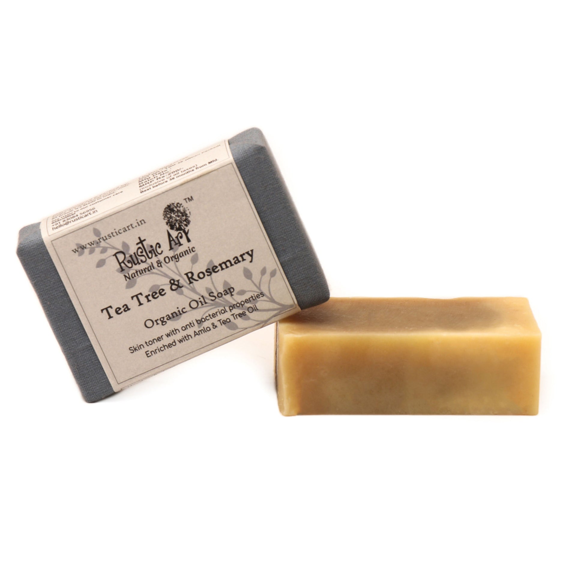 Rustic Art Organic Tree Rosemary Soap