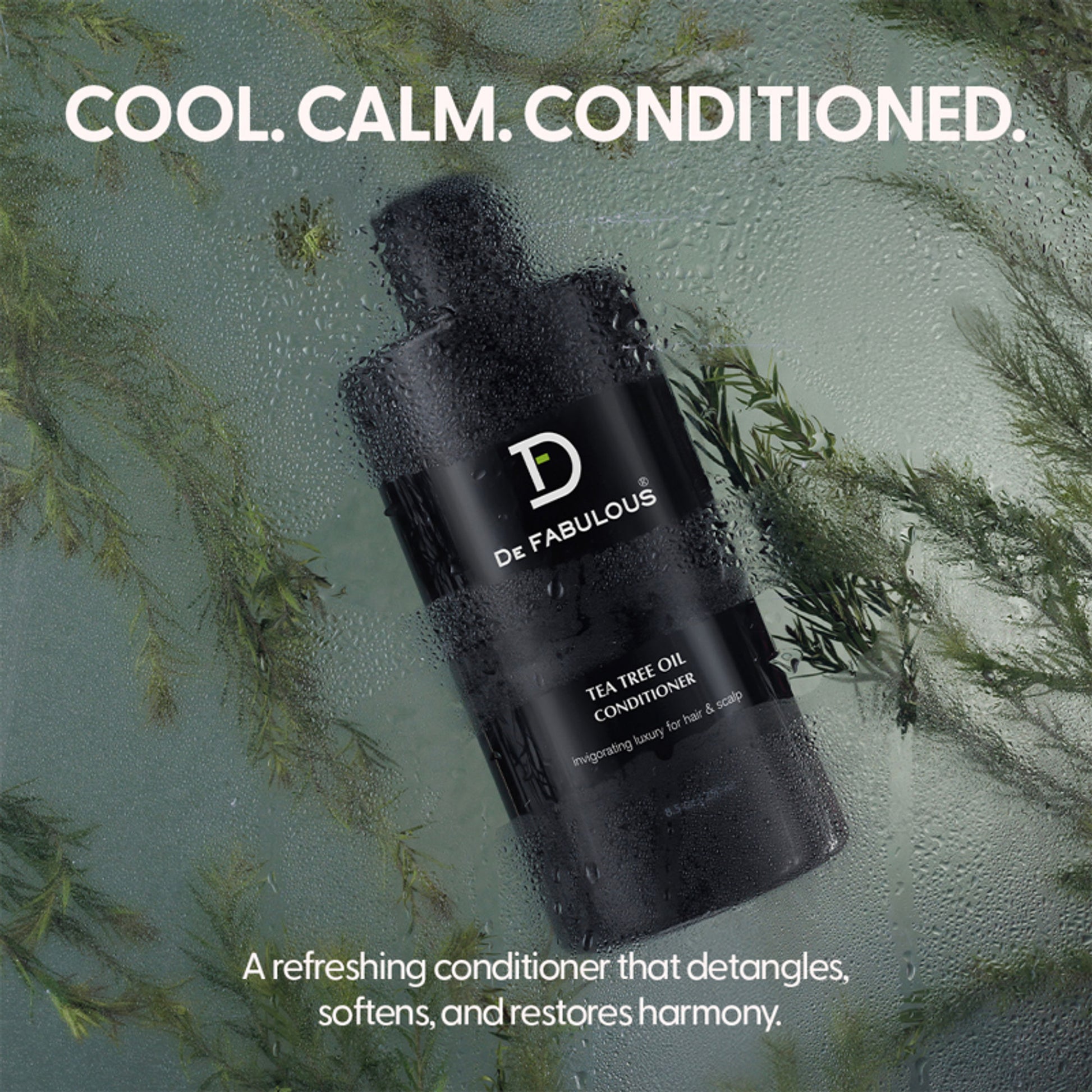 De Fabulous Tea Tree Oil Sulphate Free Conditioner For Scalp Health - All Hair Types