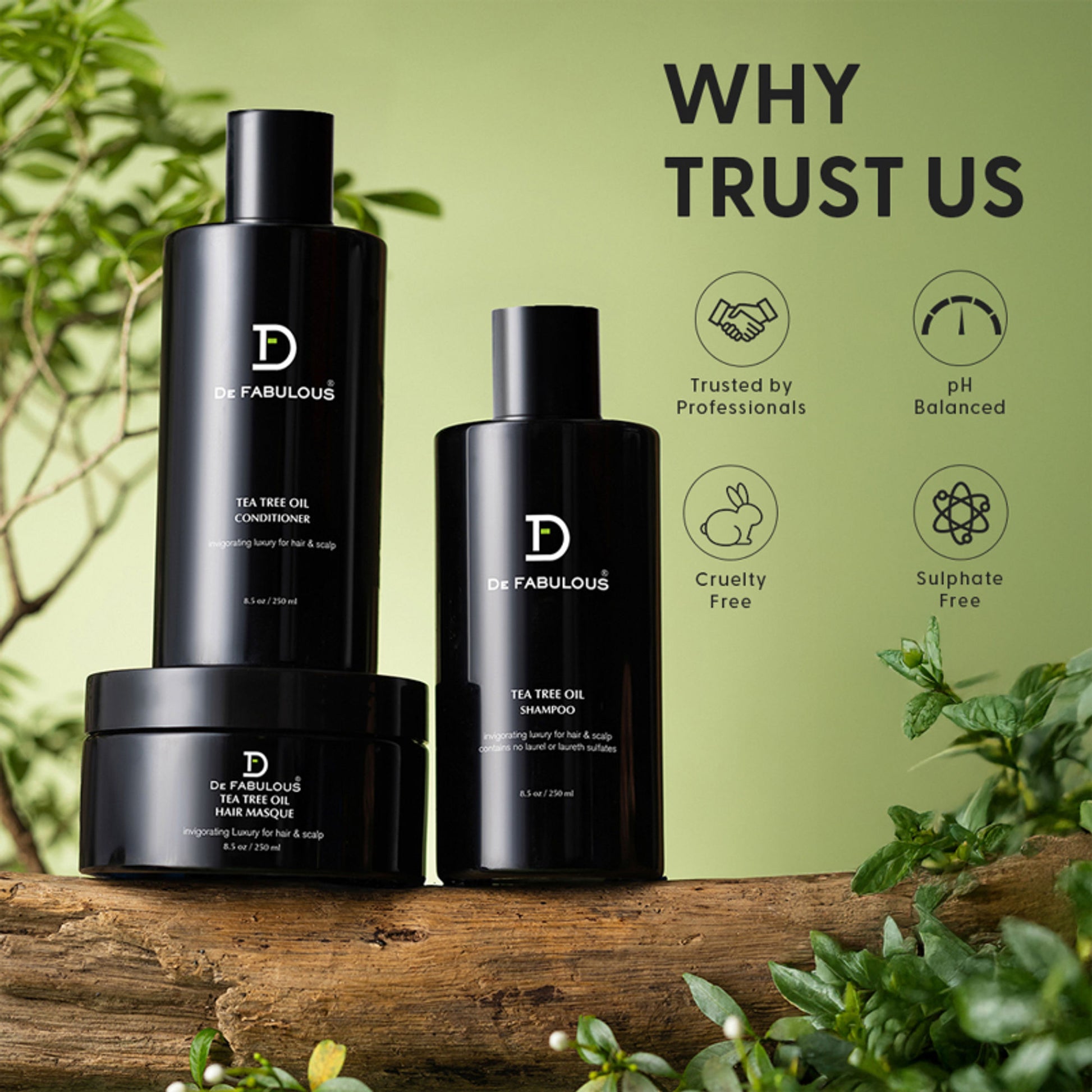De Fabulous Tea Tree Hair Masque